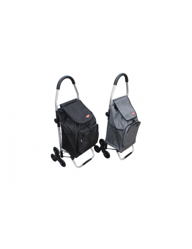 GRAND Chariot de course Caddie PLIABLE - 3 roues ISOTHERME - Cadre Aluminium Fin de série