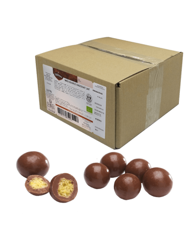 Belledonne -- Maïs soufflés chocolat au lait bio Vrac - 2 kg est présent 