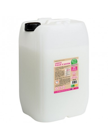 Bulle Verte -- Lessive liquide 2 en 1 fleur à savon Vrac - 20 kg sélection de produits