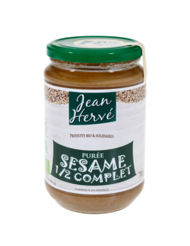 Jean Hervé -- Purée de sésame demi-complet - 700 g x 6 les ctes