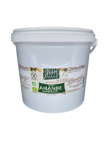 Jean Hervé -- Purée d'amande complète Vrac - 5 kg france