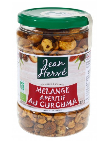 Jean Hervé -- Mélange apéritif au curcuma - 400 g x 6 Comparez et commandez 