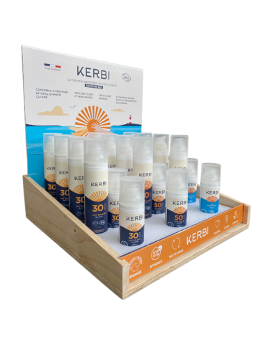 Kerbi -- Implantation en comptoir (produits+testeurs) destockage