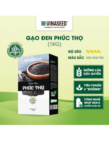 Gạo đen phúc thọ 20kg le concept de la Pate a emporter 